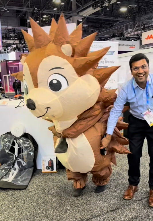Hedgehog Dryer Featured in CES2026 Highlights by Gizmodo